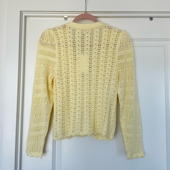 NWT WILFRED SPLENDOUR CARDIGAN *WHIPPED BUTTER - Picture 6 of 6